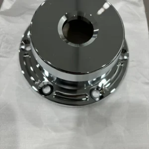 Chrome billet front wheel hub oilers
