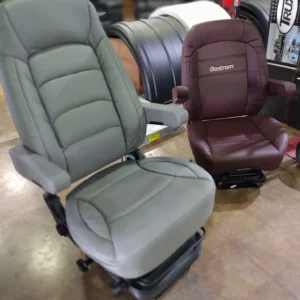 Bostrom Grey High Back & Maroon Mid Back Seats