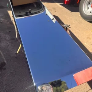 18” chrome miter bumper